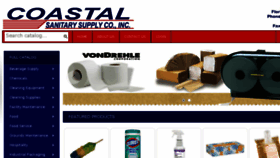 What Coastalsanitary.com website looked like in 2017 (6 years ago)