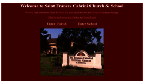 What Cabrini-sav.org website looked like in 2017 (6 years ago)