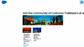 What Cloudforce.com website looked like in 2017 (6 years ago)