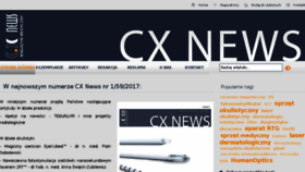 What Cxnews.pl website looked like in 2017 (6 years ago)