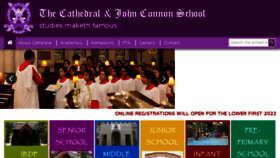 What Cathedral-school.com website looked like in 2017 (6 years ago)