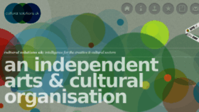 What Culturalsolutions.co.uk website looked like in 2017 (6 years ago)