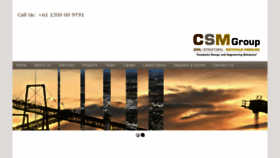 What Csmgroup.net.au website looked like in 2017 (6 years ago)