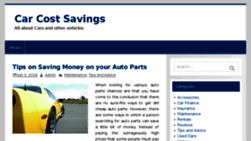 What Carcostsavings.com website looked like in 2017 (6 years ago)