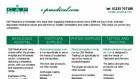 What C-pmedical.com website looked like in 2017 (6 years ago)