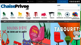 What Chaiseprivee.com website looked like in 2017 (6 years ago)