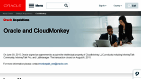 What Cloudmonkeymobile.com website looked like in 2017 (6 years ago)