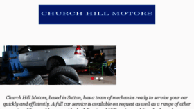 What Churchhillmotors.co.uk website looked like in 2017 (6 years ago)