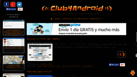 What Club4android.com website looked like in 2017 (8 years ago)