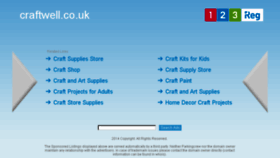 What Craftwell.co.uk website looked like in 2017 (6 years ago)