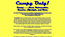 What Campyonly.com website looked like in 2017 (6 years ago)