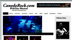 What Canedorock.com website looked like in 2017 (6 years ago)