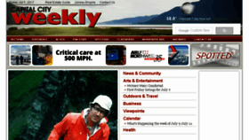 What Capitalcityweekly.com website looked like in 2017 (6 years ago)