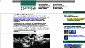 What Careerlab.com website looked like in 2017 (6 years ago)