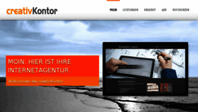 What Creativkontor.de website looked like in 2017 (6 years ago)