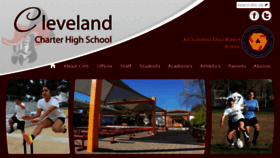What Clevelandhs.org website looked like in 2017 (6 years ago)