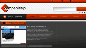 What Companies.pl website looked like in 2017 (6 years ago)