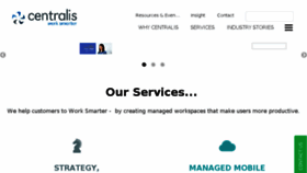 What Centralis.co.uk website looked like in 2017 (6 years ago)