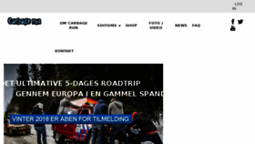 What Carbagerun.dk website looked like in 2017 (6 years ago)