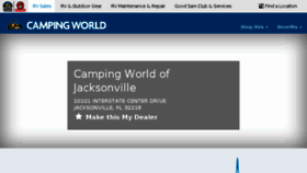 What Campingworldofjacksonville.com website looked like in 2017 (6 years ago)