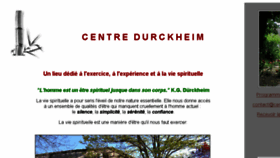 What Centre-durckheim.com website looked like in 2017 (6 years ago)