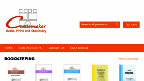 What Castlemakerbooks.co.uk website looked like in 2017 (6 years ago)