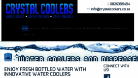 What Crystalcoolers.co.za website looked like in 2017 (6 years ago)