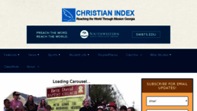 What Christianindex.org website looked like in 2017 (6 years ago)