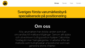 What Cabomba.se website looked like in 2017 (6 years ago)