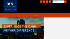 What Cabr.org website looked like in 2017 (6 years ago)