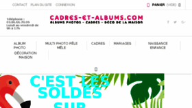 What Cadres-et-albums.com website looked like in 2017 (6 years ago)