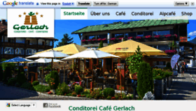 What Cafe-gerlach.de website looked like in 2017 (6 years ago)