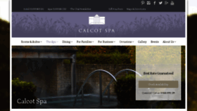 What Calcotspa.co.uk website looked like in 2017 (6 years ago)