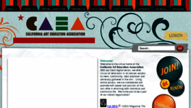 What Caea-arteducation.org website looked like in 2017 (6 years ago)