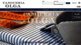 What Camiceriaolga.it website looked like in 2017 (6 years ago)