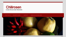 What Chilirosen.de website looked like in 2017 (6 years ago)