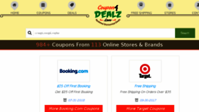 What Coupon4dealz.com website looked like in 2017 (6 years ago)