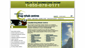 What Canadiandrugrehabcentres.com website looked like in 2017 (6 years ago)