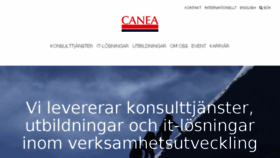 What Canea.se website looked like in 2017 (6 years ago)