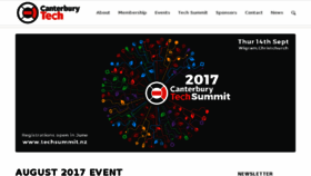 What Canterburysoftware.org.nz website looked like in 2017 (6 years ago)