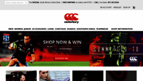 What Canterburysa.co.za website looked like in 2017 (6 years ago)