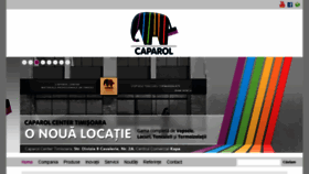What Caparol.ro website looked like in 2017 (6 years ago)