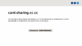 What Card-sharing.co.cc website looked like in 2017 (6 years ago)