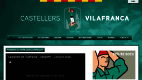 What Castellersdevilafranca.cat website looked like in 2017 (6 years ago)
