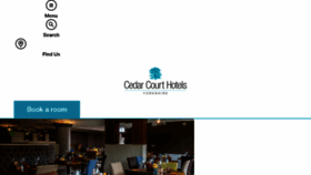 What Cedarcourthotels.co.uk website looked like in 2017 (6 years ago)