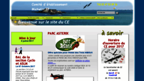What Cemichelin37.fr website looked like in 2017 (6 years ago)