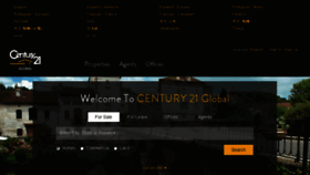 What Century21.ro website looked like in 2017 (6 years ago)