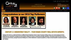 What Century21cedarcrest.com website looked like in 2017 (6 years ago)