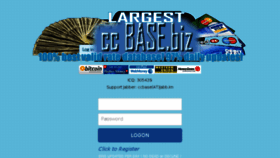 What Ccbase.biz website looked like in 2017 (6 years ago)