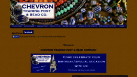 What Chevronbeads.com website looked like in 2017 (6 years ago)